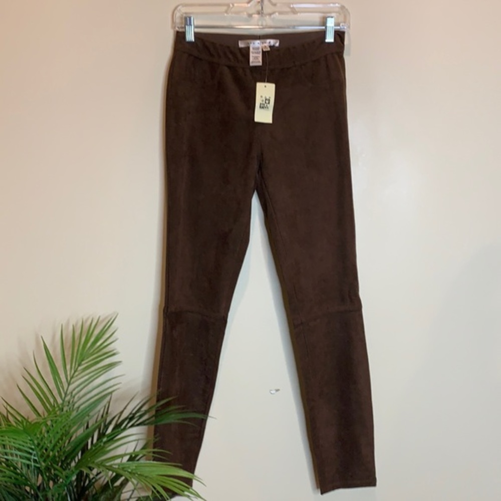 MAX STIDIO faux suede legging